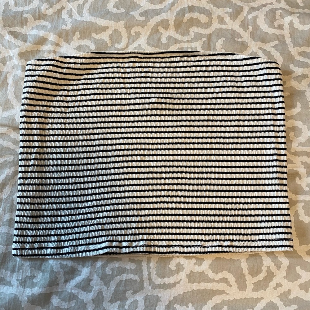 AE cropped tube top